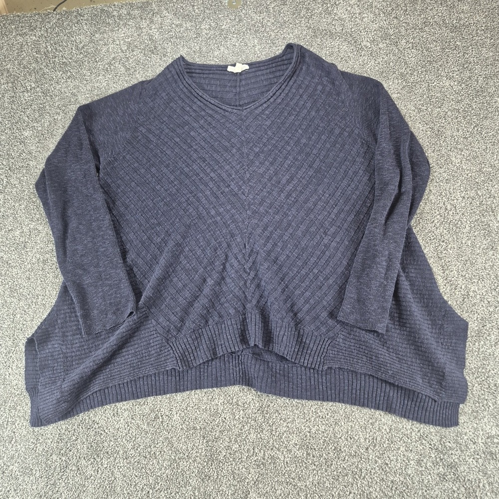 Eileen‎ Fisher Oversized Sweater Womens Small Linen Cotton Lagenlook
